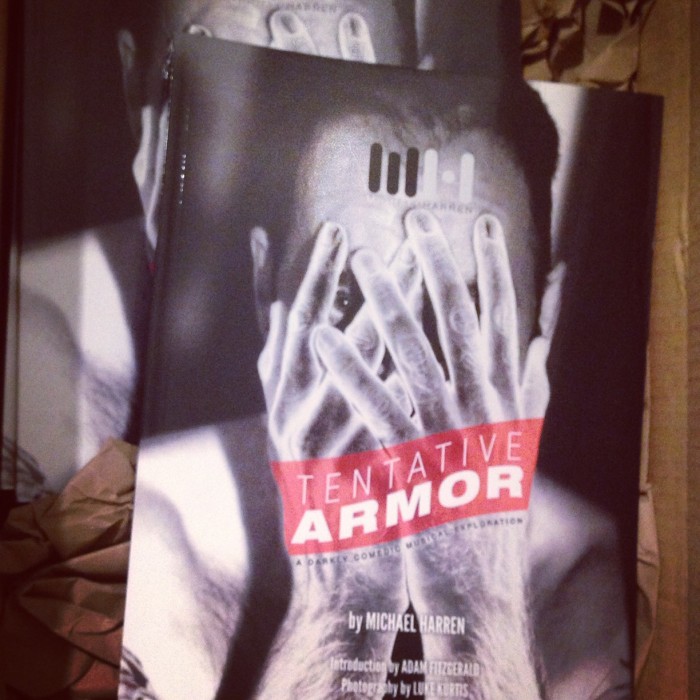 A big ol' box of Tentative Armor book waiting patiently for 10-14-14